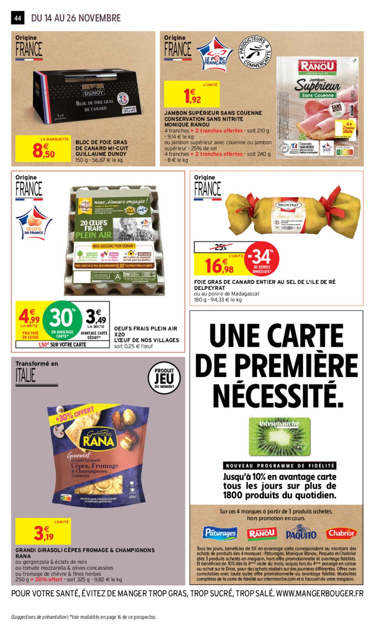 Catalogue 80% En avantage Carte*, page 00029