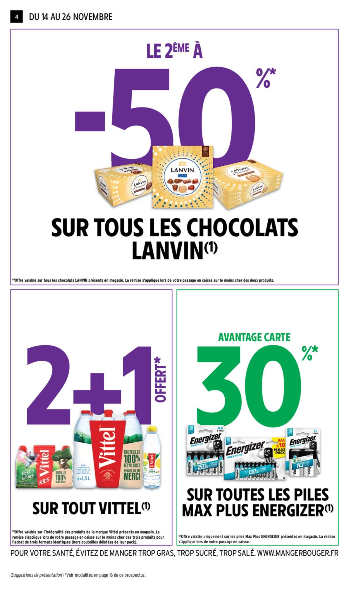 Catalogue 80% En avantage Carte*, page 00033