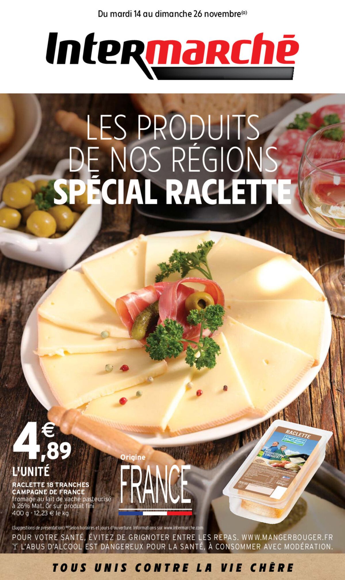 Catalogue LES PRODUITS DE NOS REGION SPECIAL RACLETTE, page 00001