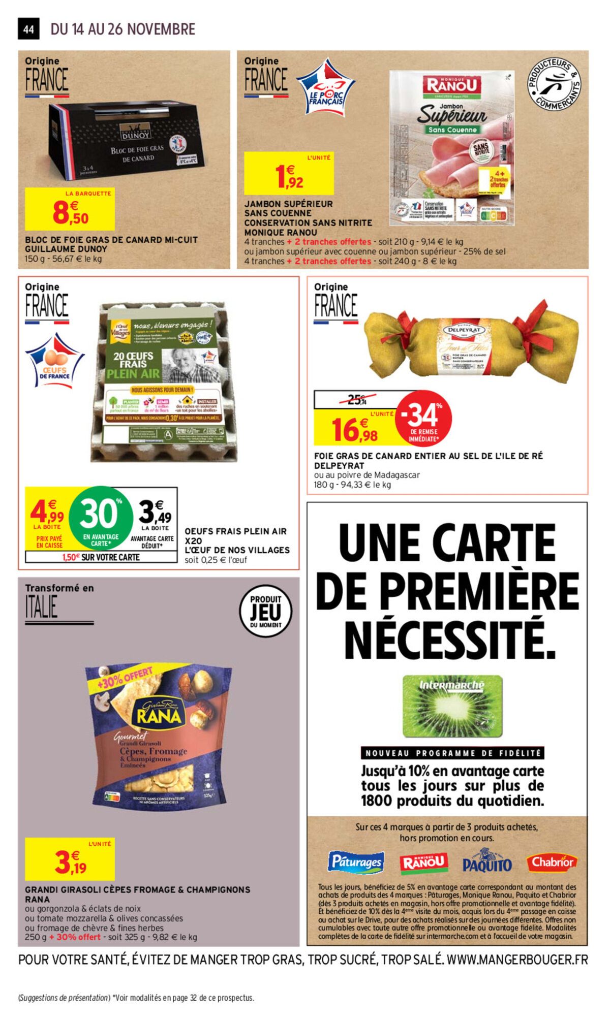 Catalogue 80% En avantage Carte*, page 00029