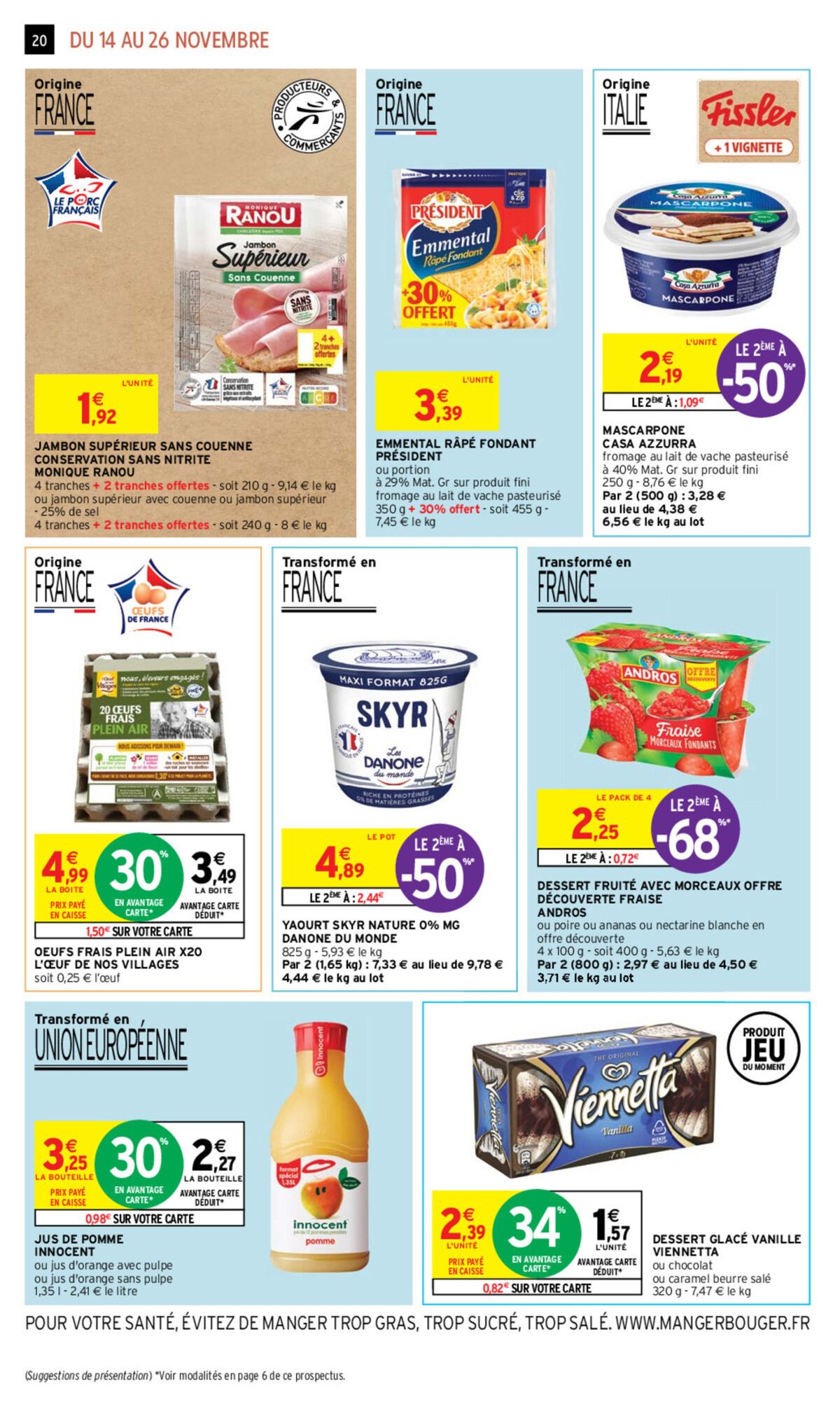 Catalogue 80% En avantage Carte*, page 00008