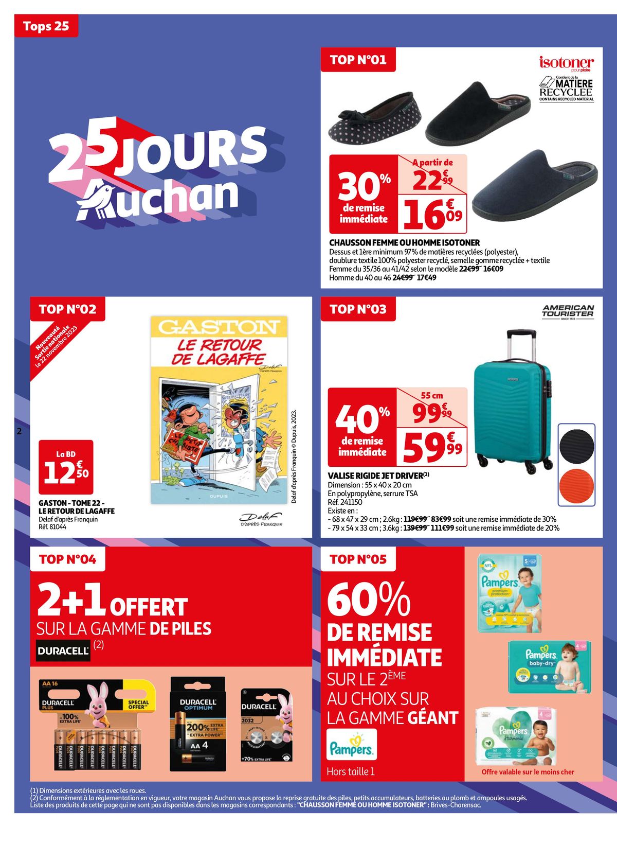 Catalogue 25 jours et encore plus de bonnes affaires, page 00002