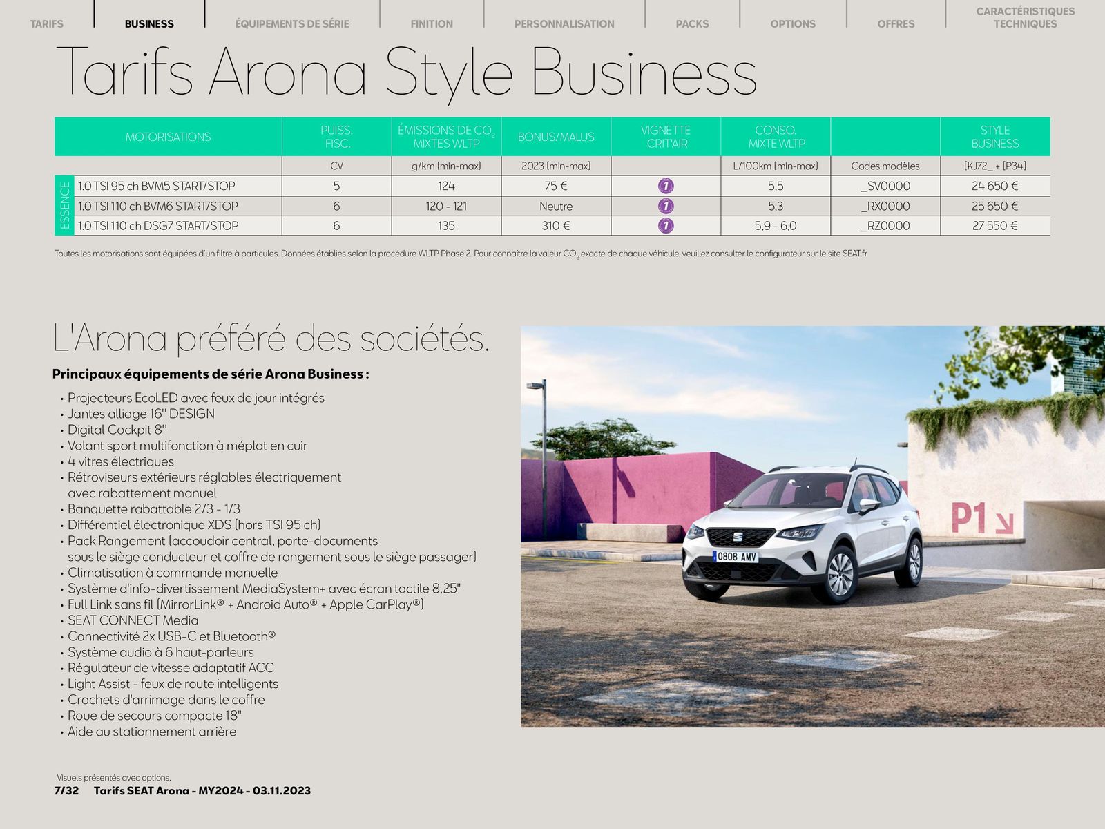 Catalogue Nouvelle SEAT Arona, page 00007