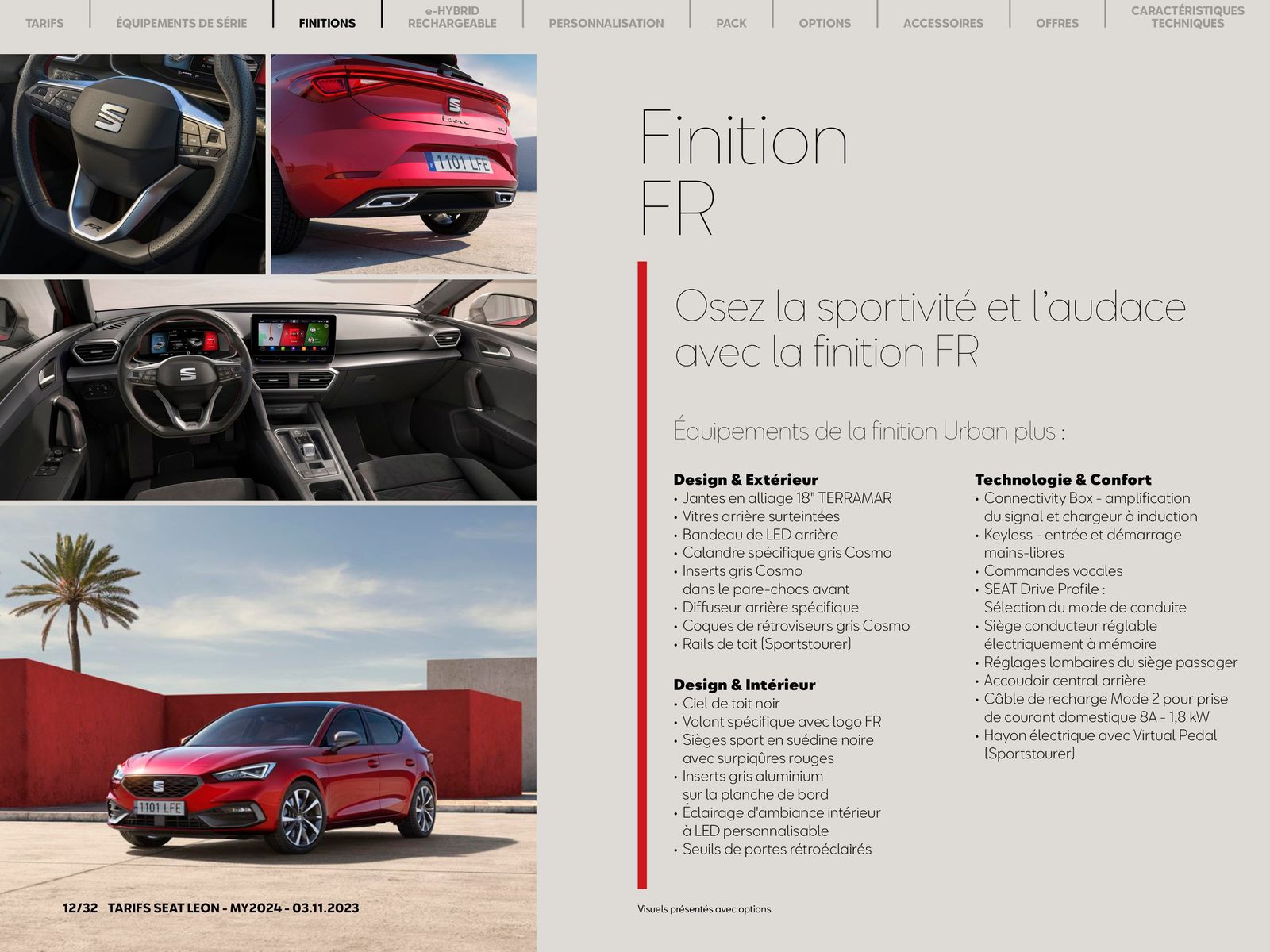 Catalogue SEAT Leon 5 portes-, page 00012