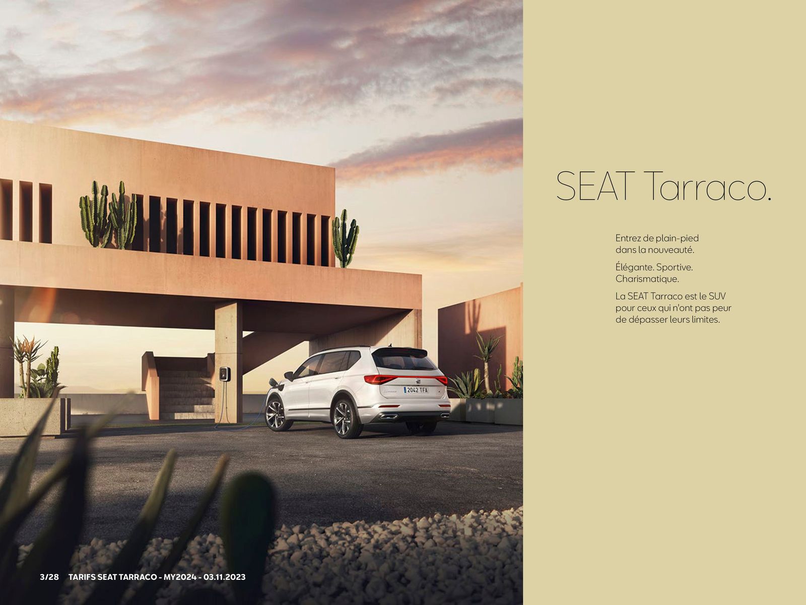 Catalogue SEAT Tarraco-, page 00003