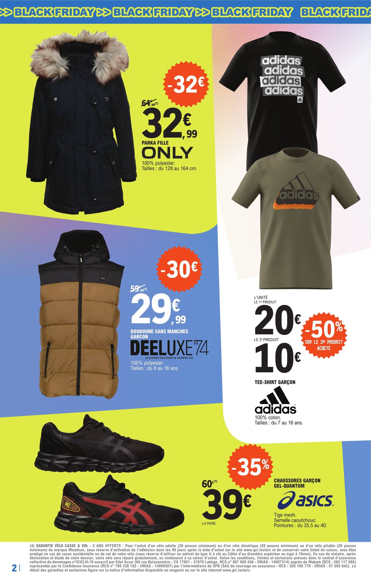 Catalogue BLACK FRIDAY SPORT E.LECLERC , page 00002