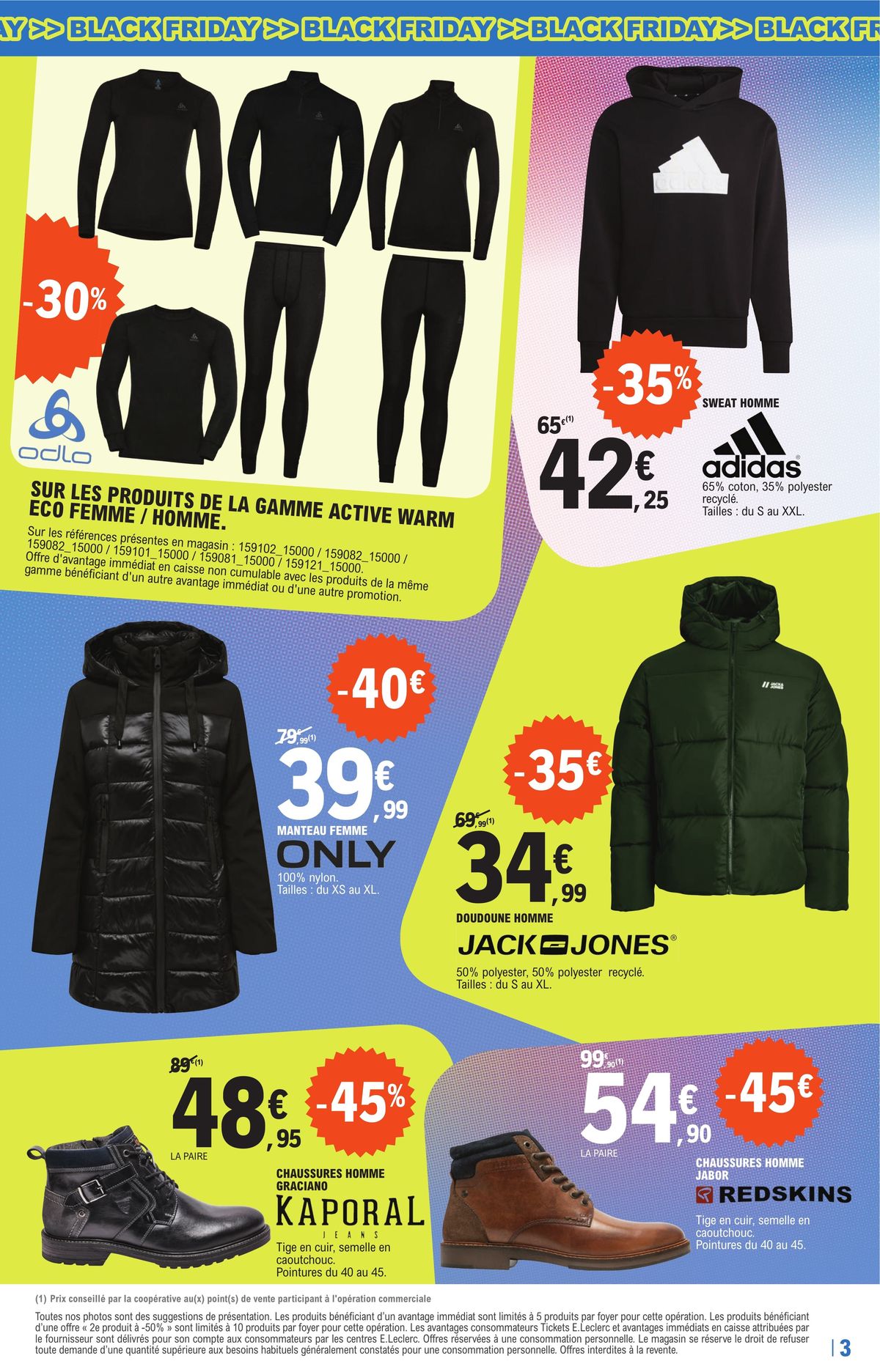 Catalogue BLACK FRIDAY SPORT E.LECLERC , page 00003