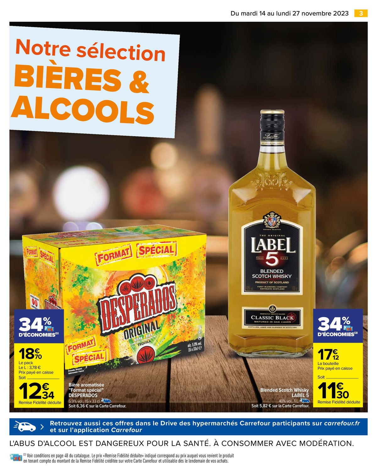 Catalogue Notre sélection Bières & Alcools, page 00005