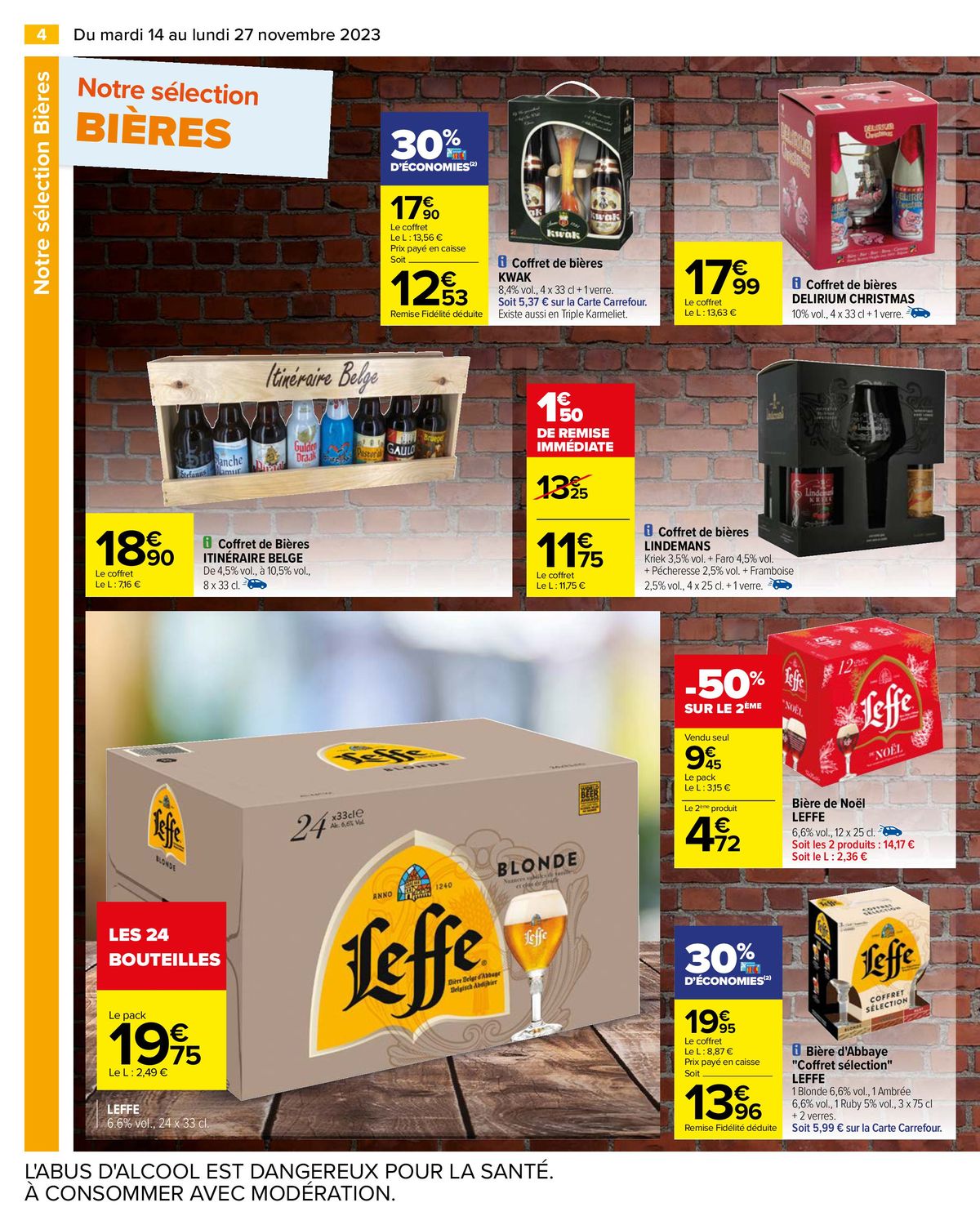 Catalogue Notre sélection Bières & Alcools, page 00006