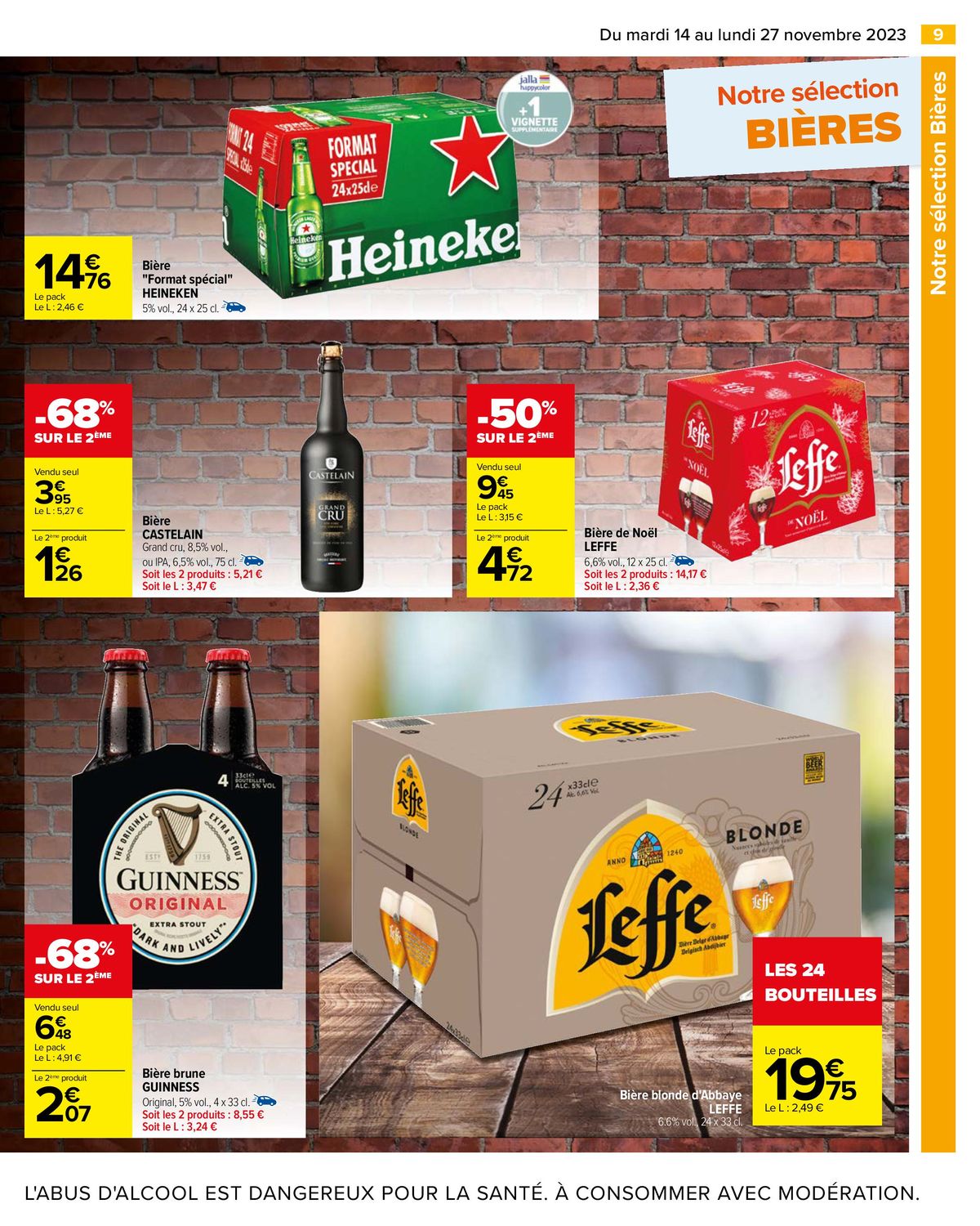 Catalogue Notre sélection Bières & Alcools, page 00011