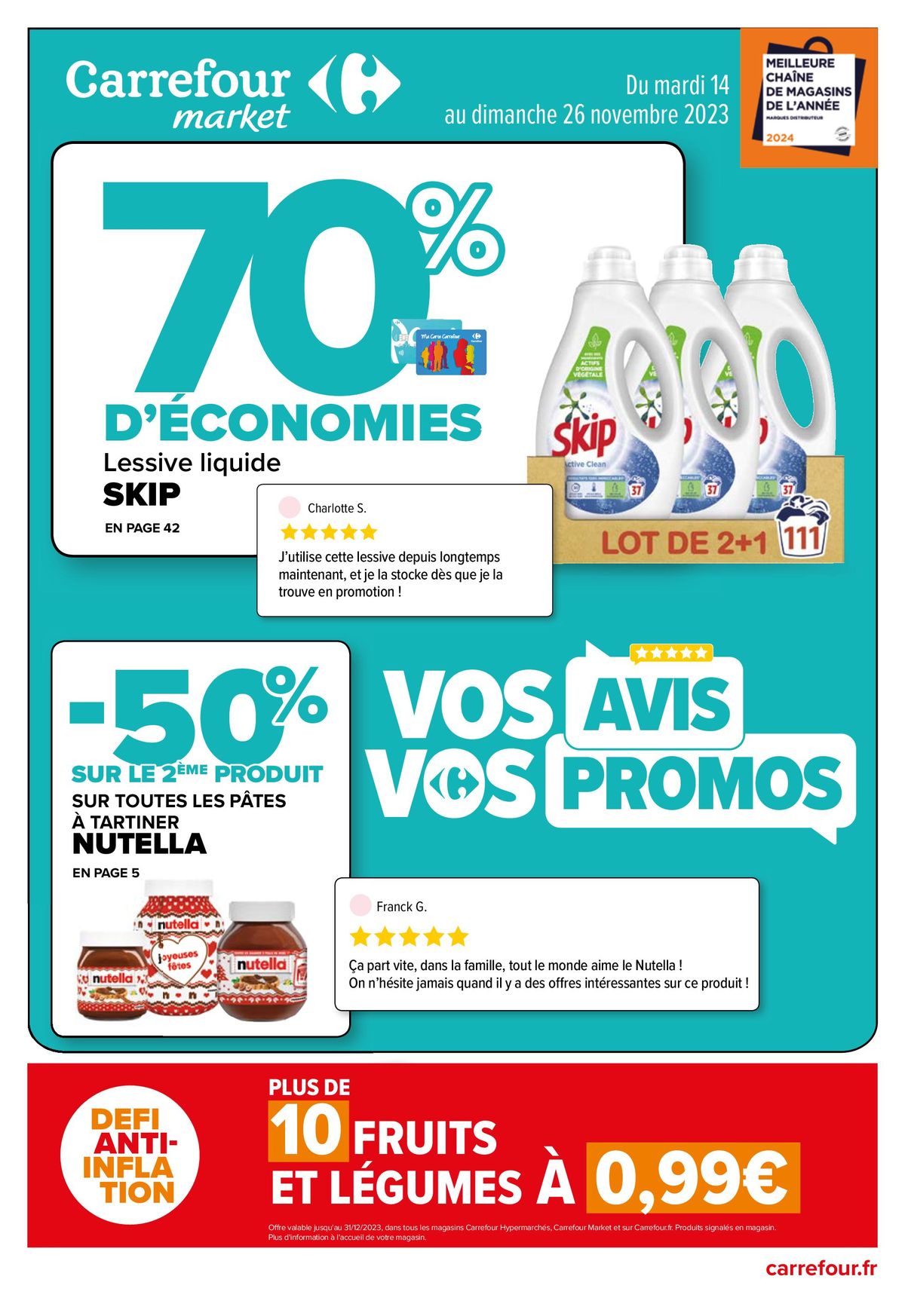 Catalogue Vos Avis, Vos Promos !, page 00001