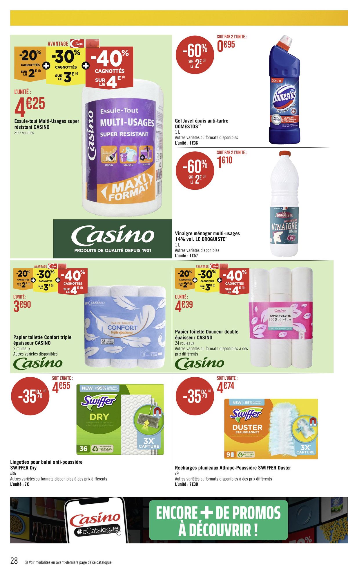 Catalogue Casino supermarché Catalogue, page 00028