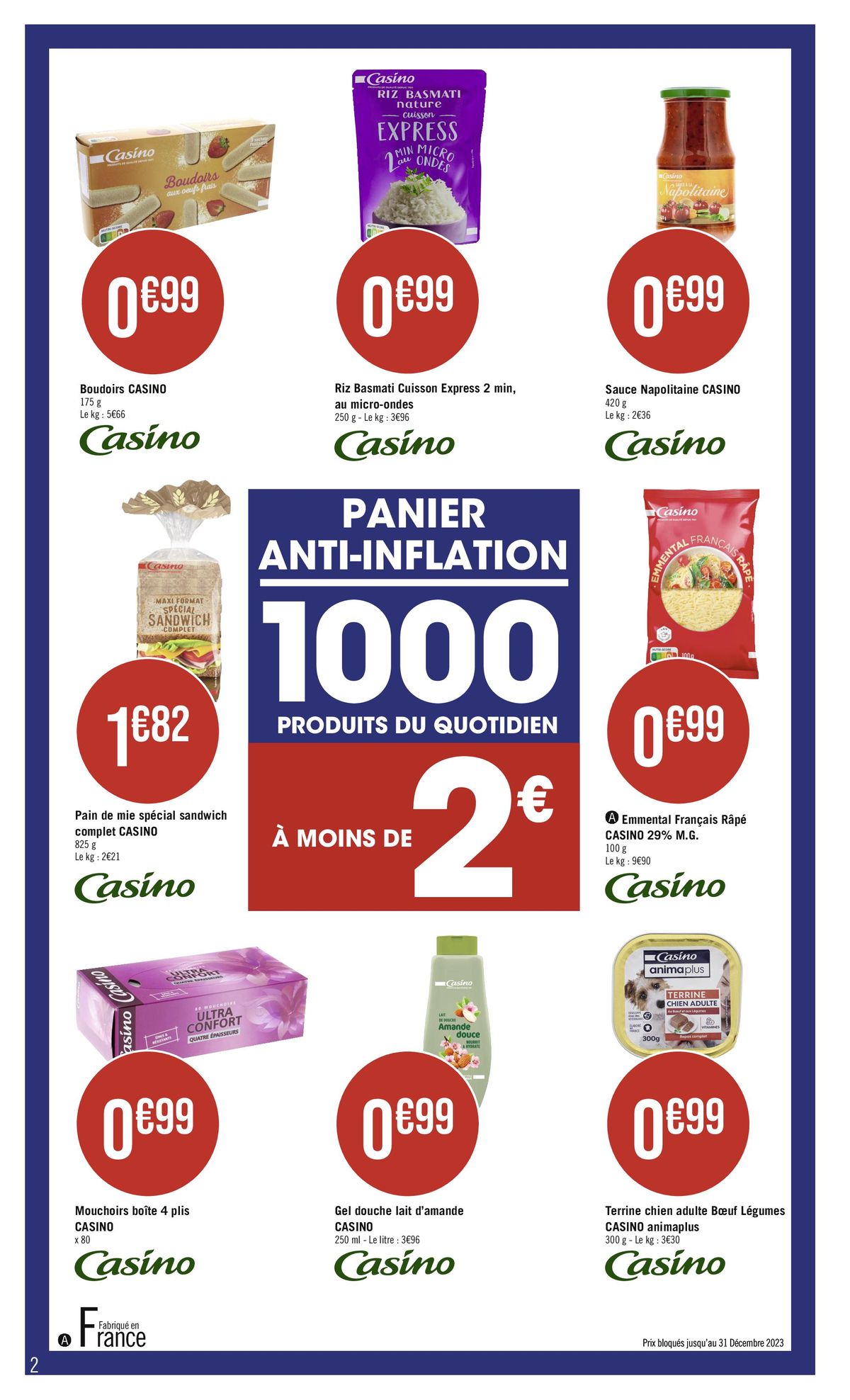 Catalogue Casino supermarché Catalogue, page 00002