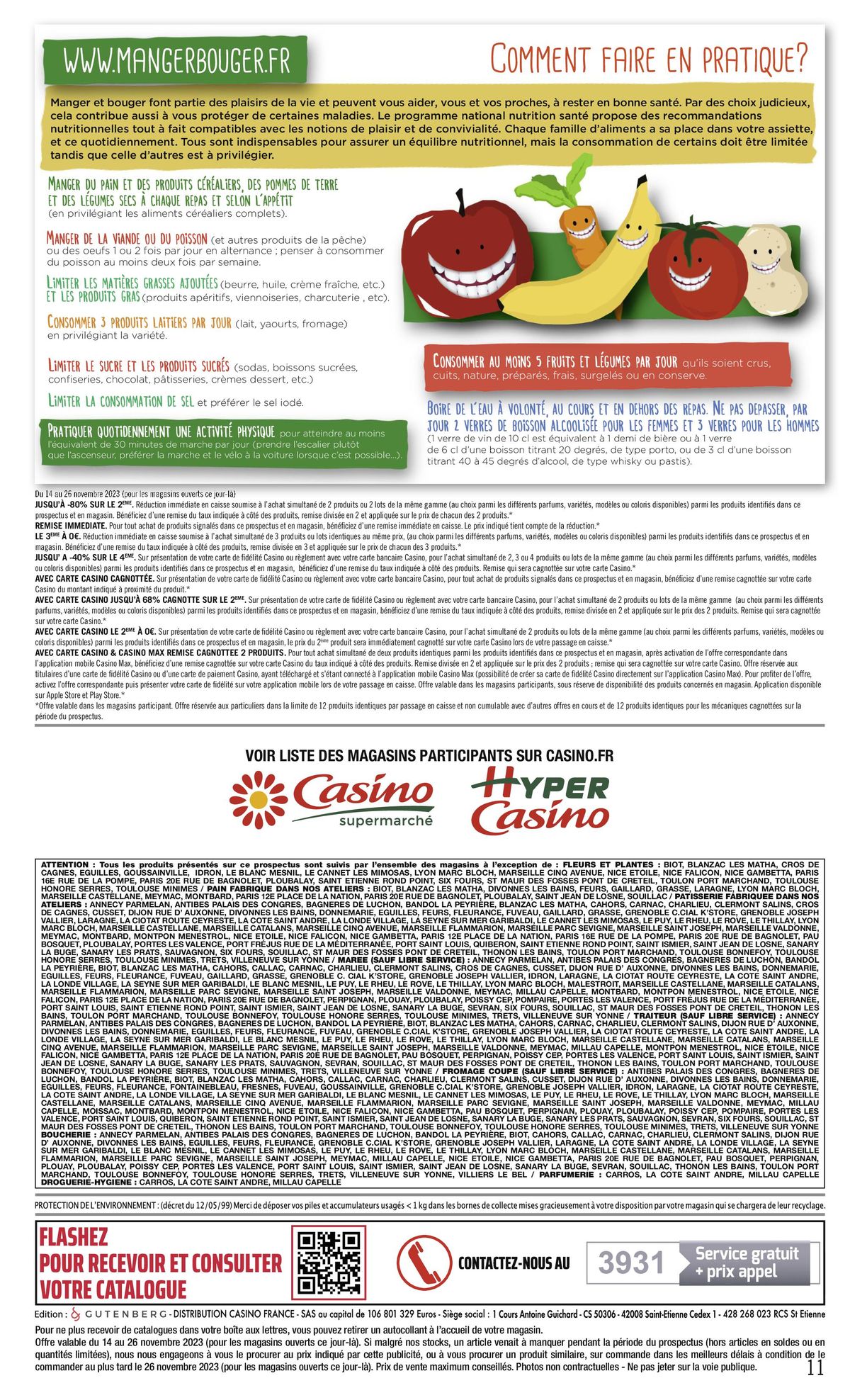 Catalogue Casino supermarché Catalogue, page 00011
