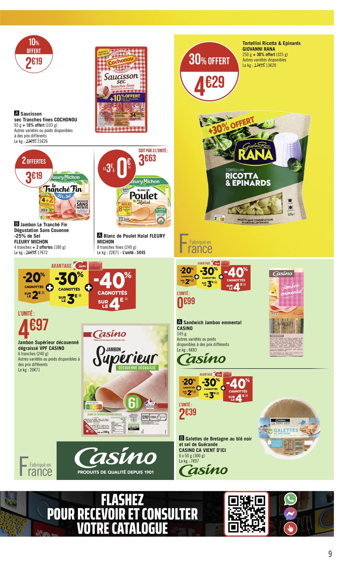 Catalogue Casino supermarché Catalogue, page 00009