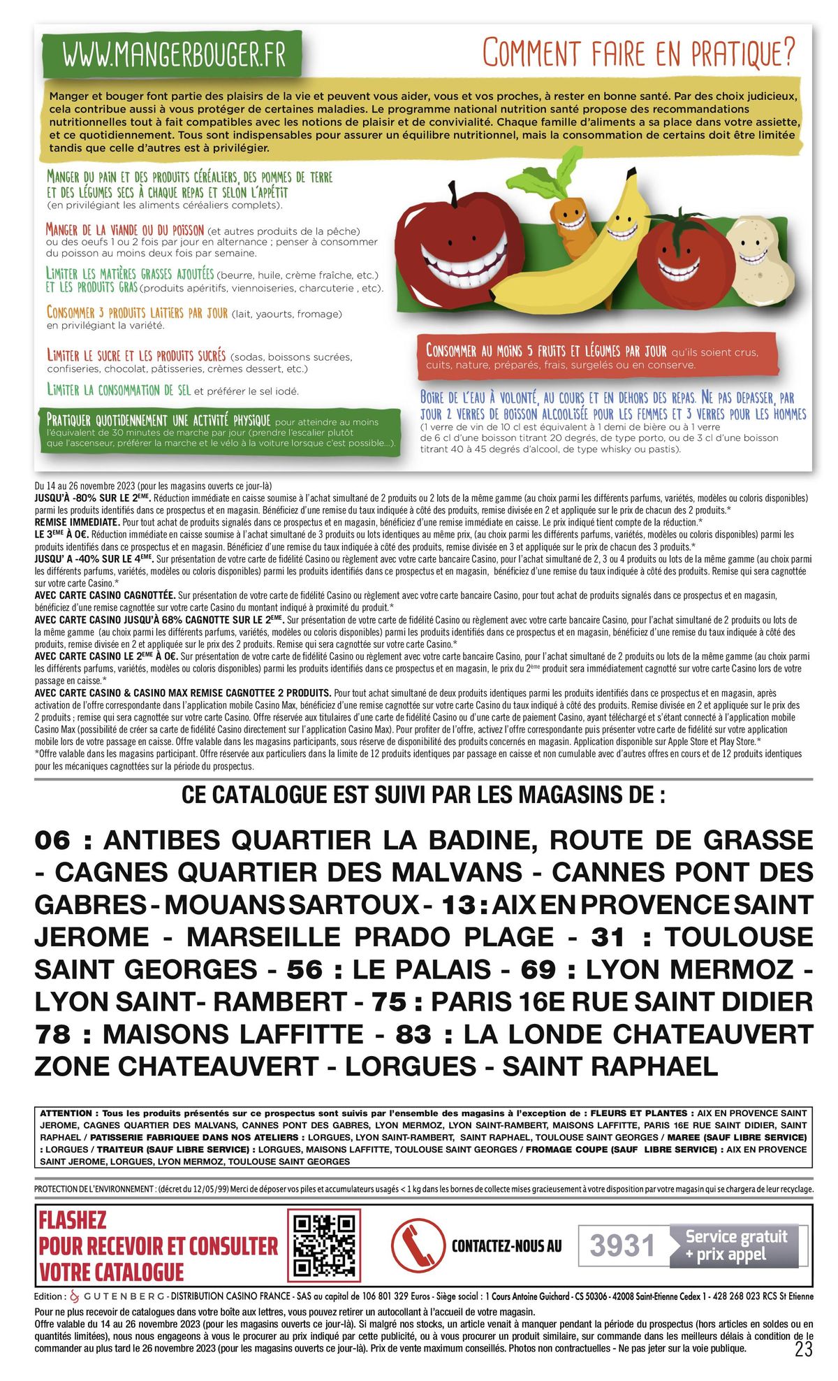 Catalogue Casino supermarché Catalogue, page 00023
