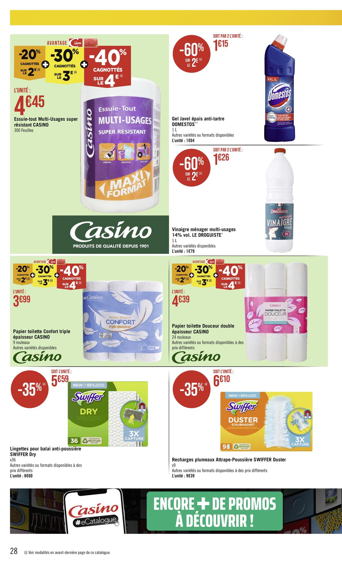 Catalogue Casino supermarché Catalogue, page 00028