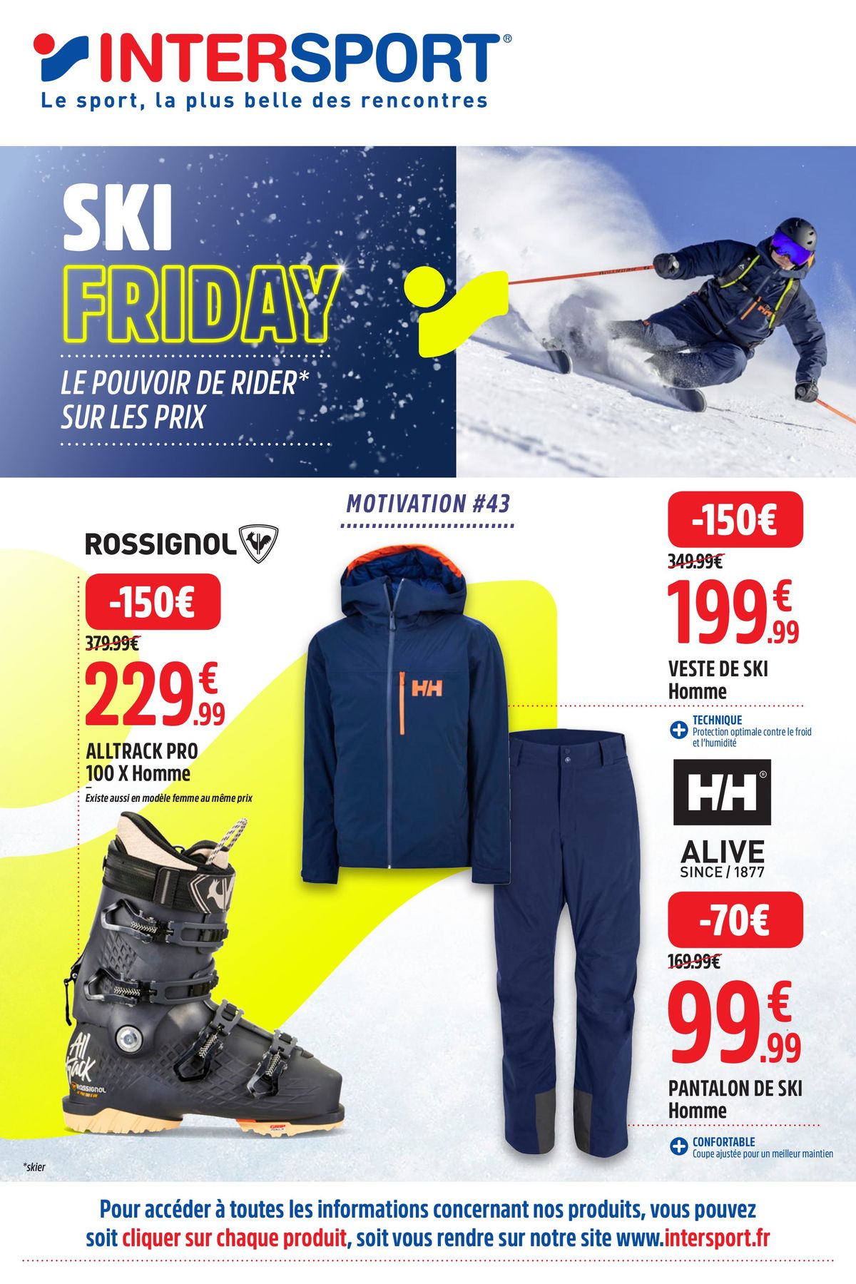 Catalogue SKI FRIDAY : LE POUVOIR DE RIDER SUR LES PRIX, page 00001