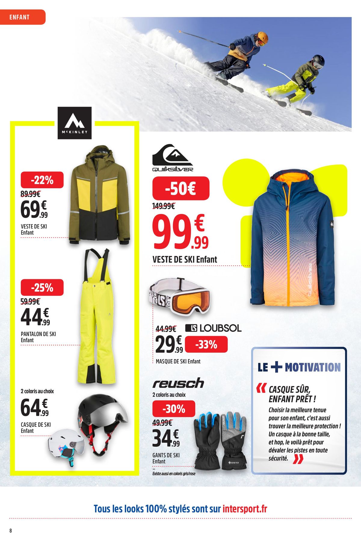 Catalogue SKI FRIDAY : LE POUVOIR DE RIDER SUR LES PRIX, page 00008