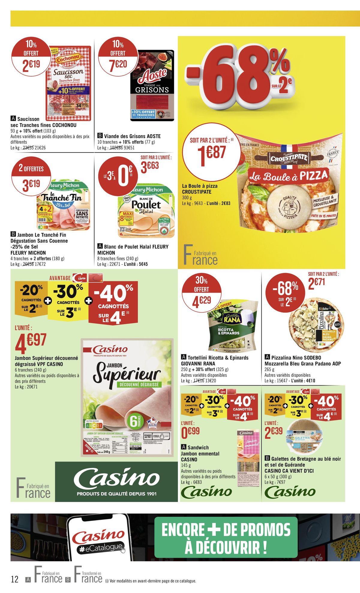 Catalogue Casino supermarché Catalogue, page 00012