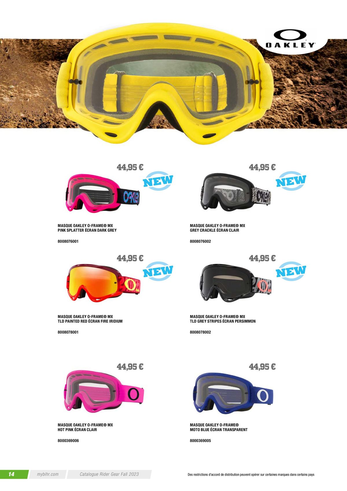 Catalogue OAKLEY Automne 2023, page 00016