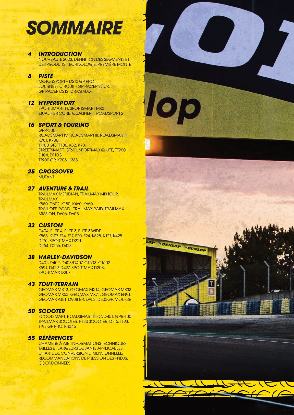 Catalogue DUNLOP Guide Produits 2023, page 00002