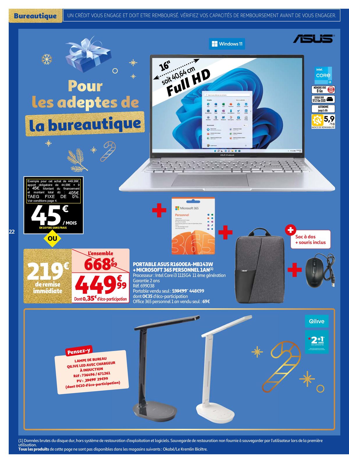 Catalogue Sélection Cadeaux High-Tech, page 00022