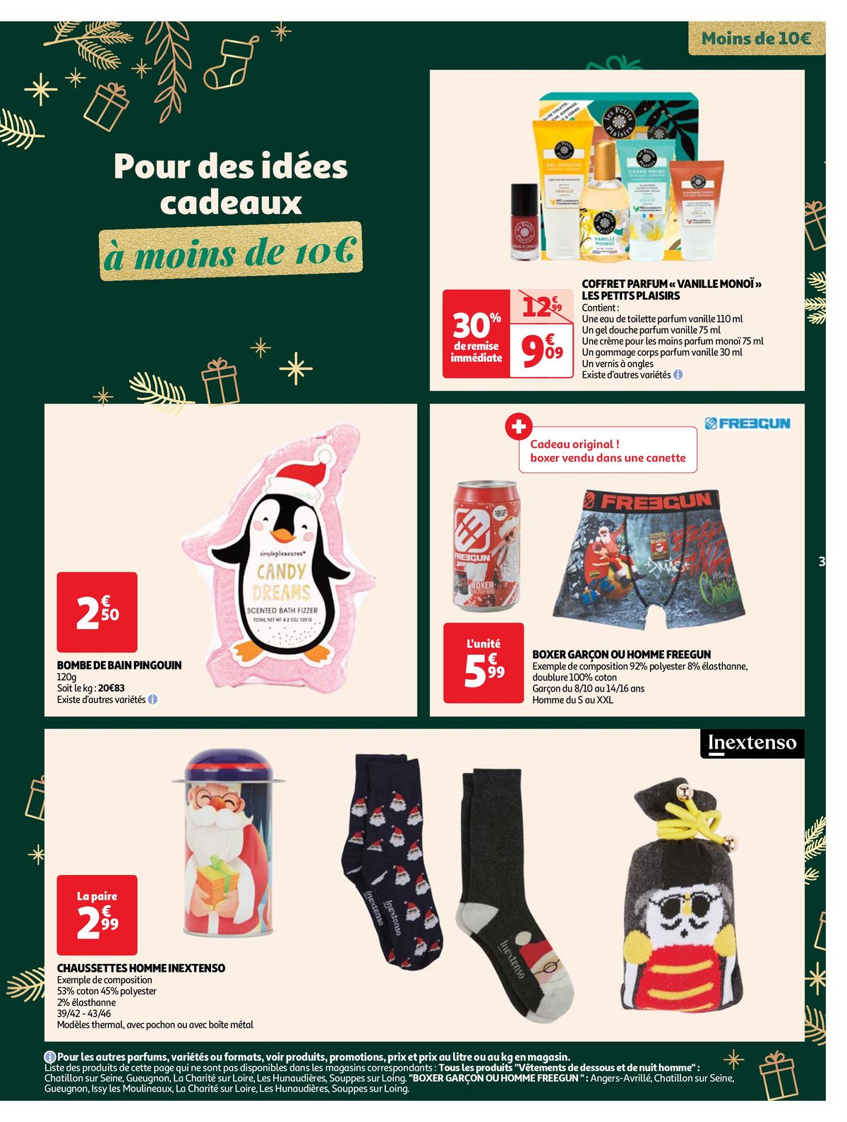 Catalogue Le Guide de cadeaux de Noël, page 00003