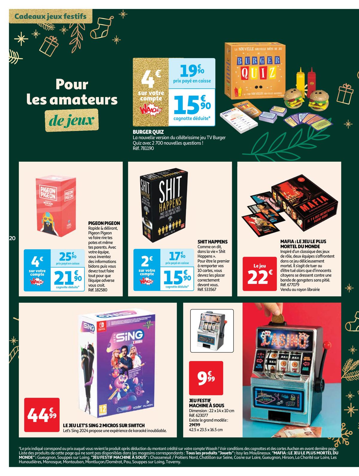 Catalogue Le Guide de cadeaux de Noël, page 00020