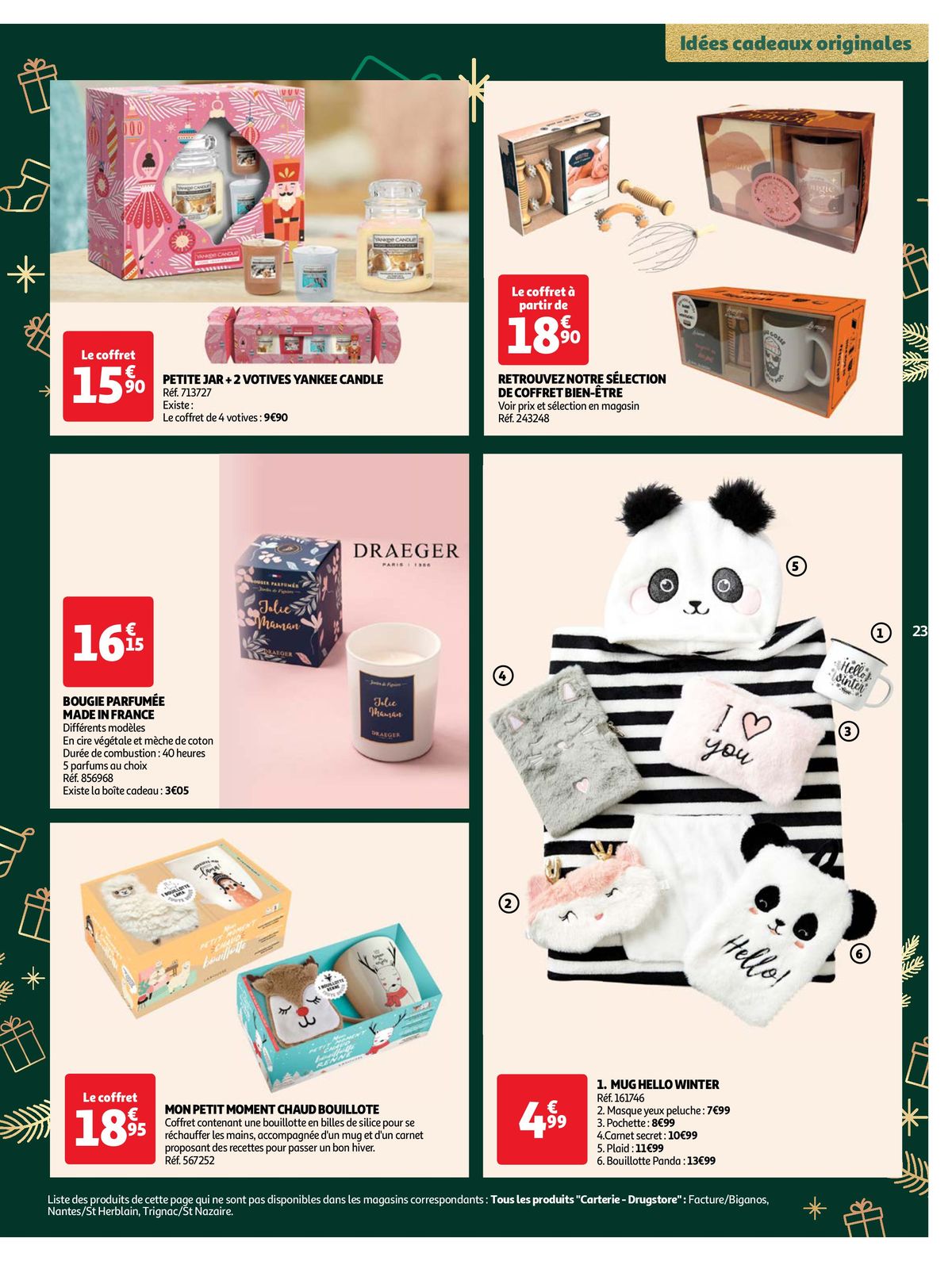 Catalogue Le Guide de cadeaux de Noël, page 00023