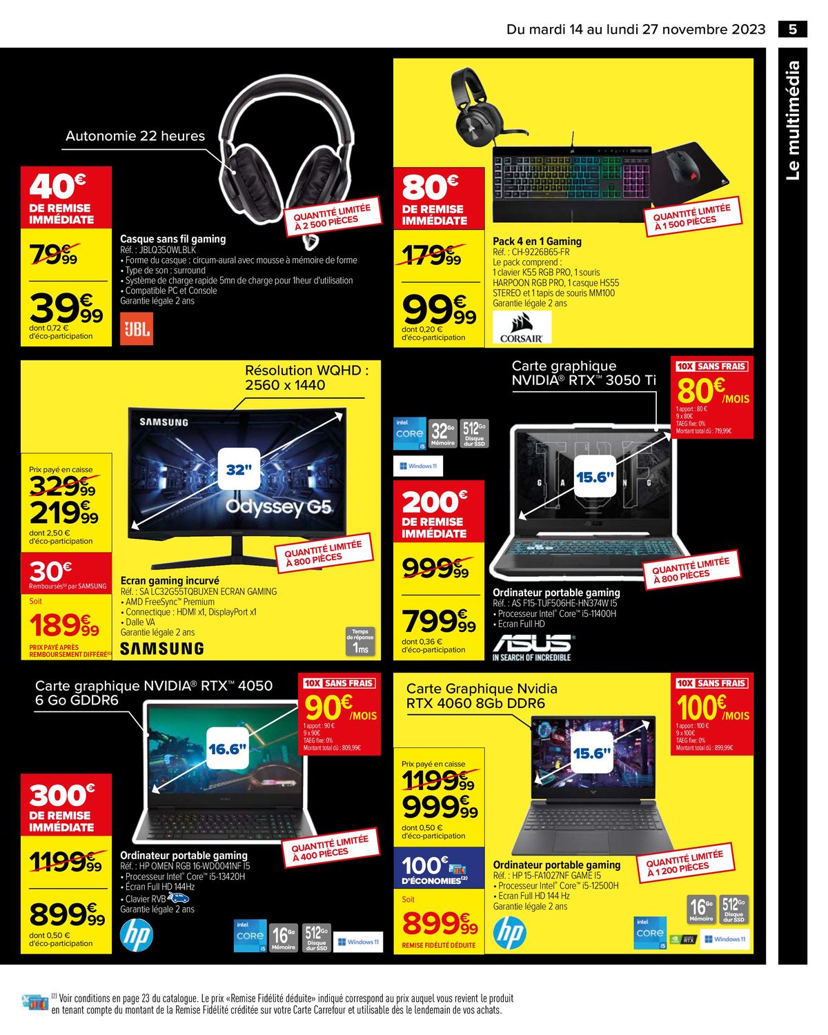 Catalogue JOYEUX BLACK FRIDAY, page 00007