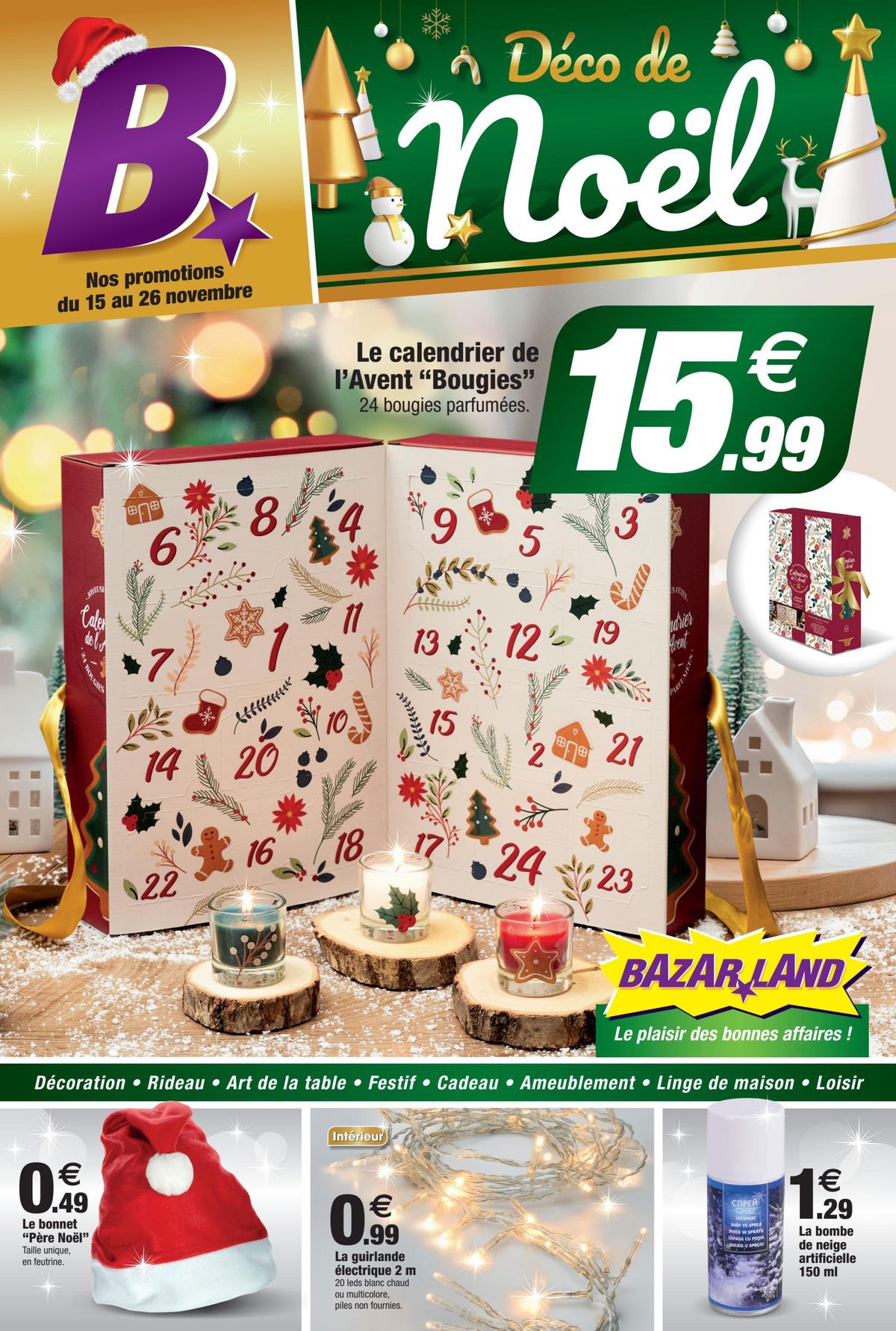 Catalogue Déco de Noël , page 00001