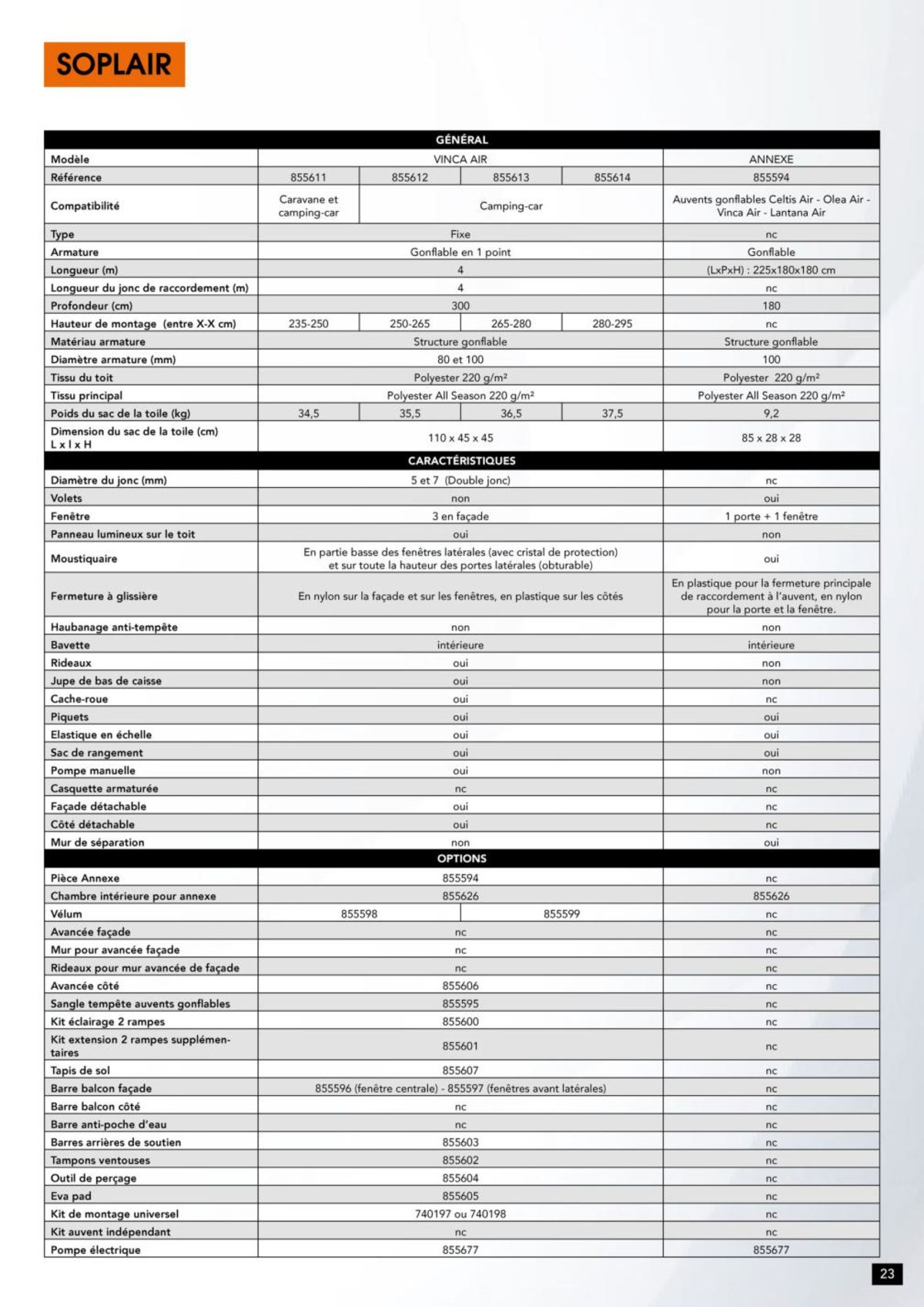 Catalogue L'aventure Plein-Air, page 00015