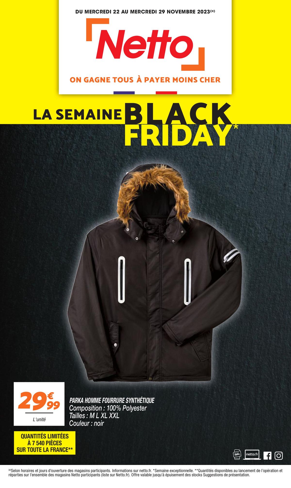 Catalogue SEMAINE PROCHAINE : LA SEMAINE BLACK FRIDAY, page 00001