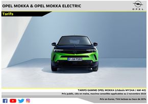 Catalogue Opel | Opel Nouveau Mokka | 14/11/2023 - 14/11/2024