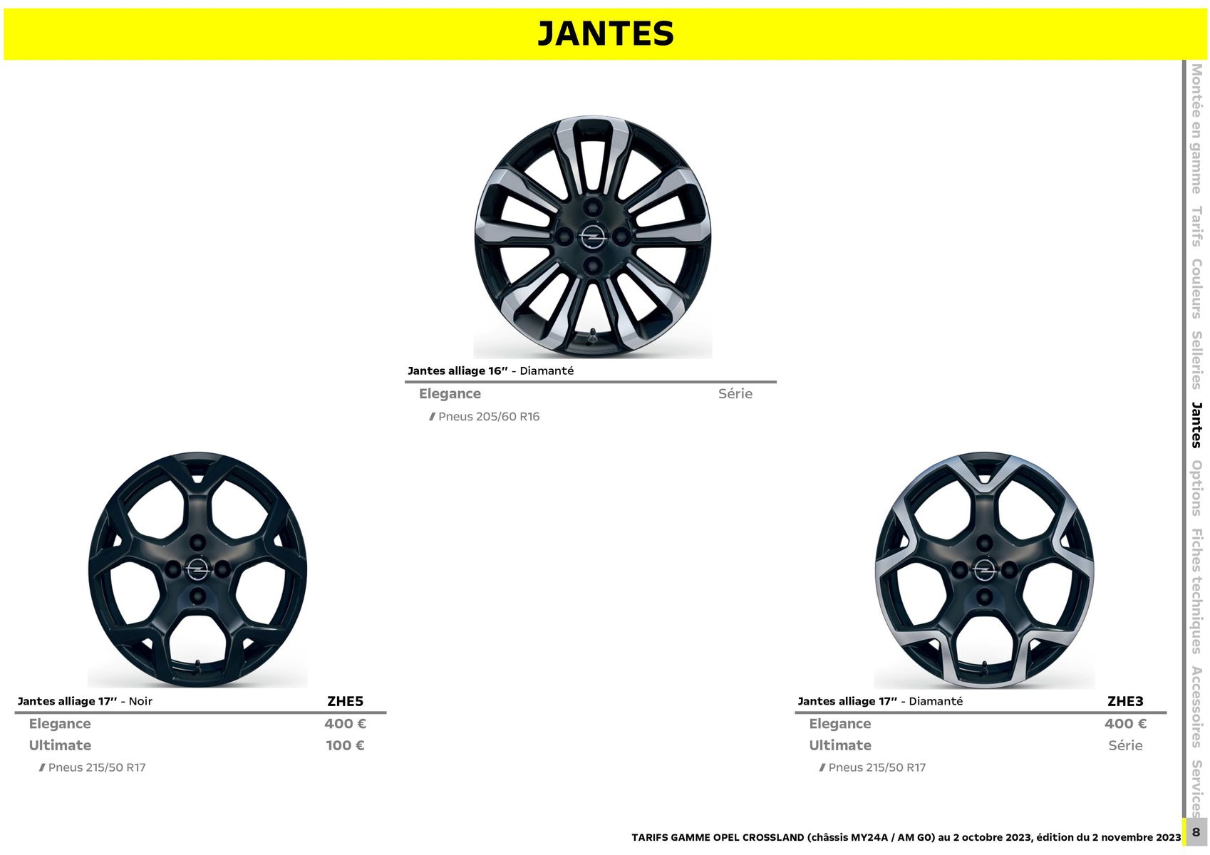 Catalogue Opel Crossland, page 00009