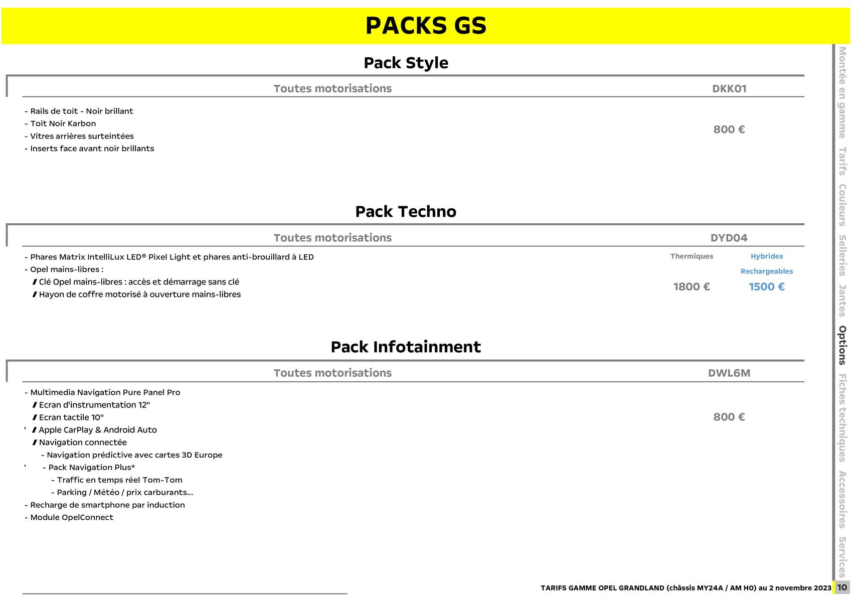 Catalogue Opel Grandland, page 00011