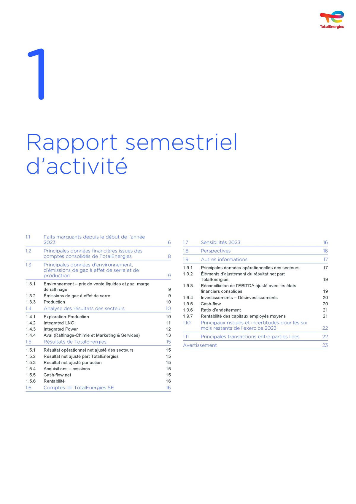 Catalogue Rapport financier, page 00005