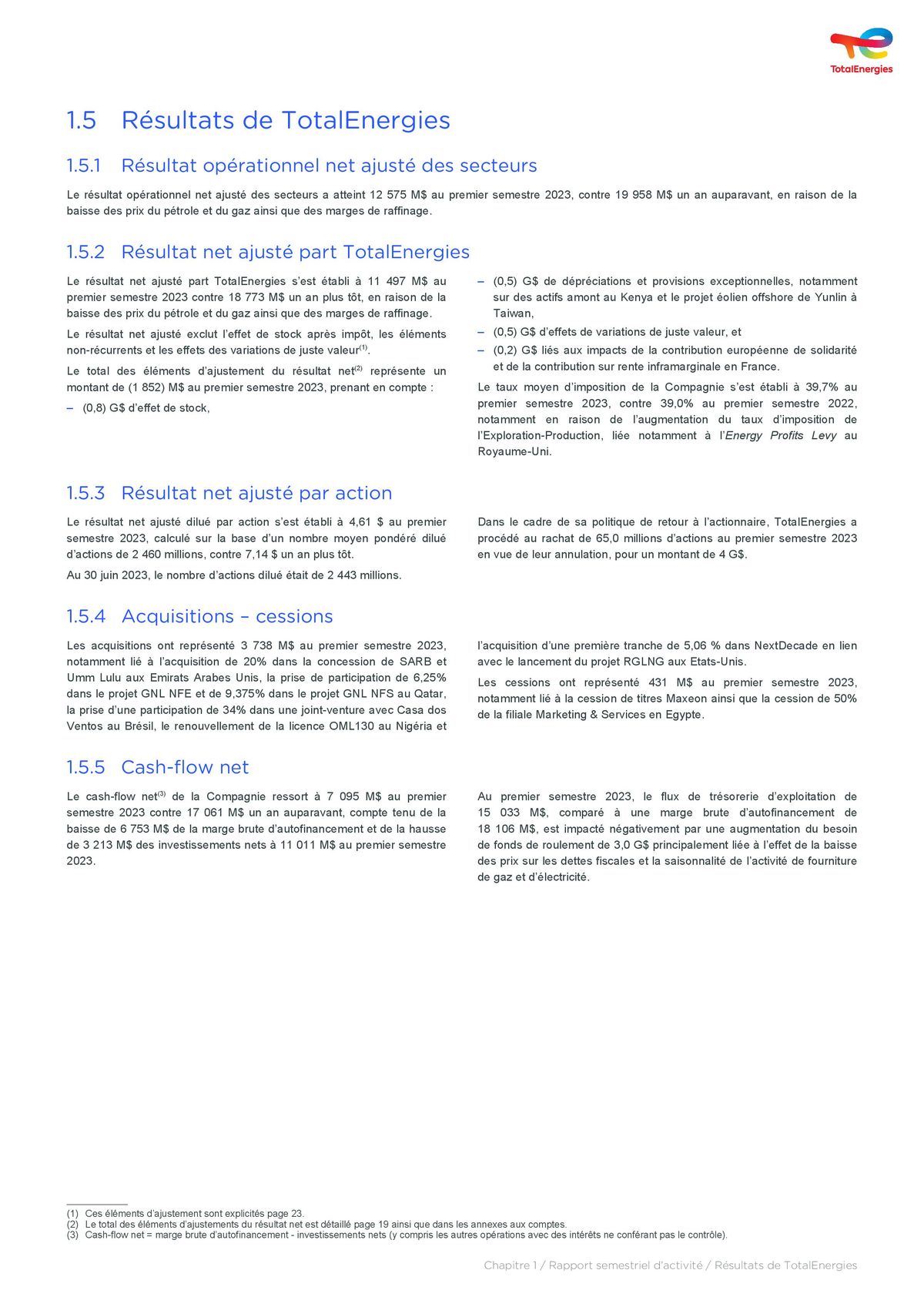 Catalogue Rapport financier, page 00015