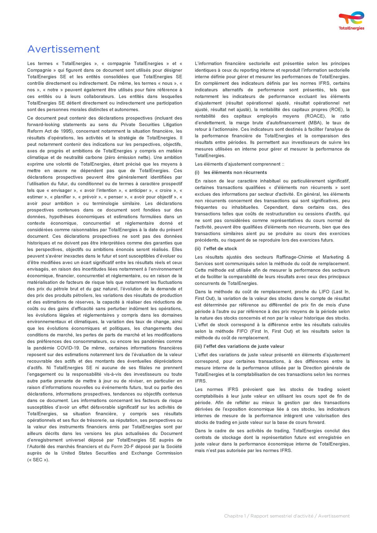 Catalogue Rapport financier, page 00023