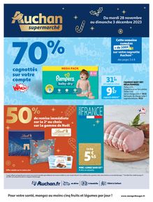 Catalogue Auchan Supermarché à Orléans | Profitez des offres avec votre carte de fidélité | 28/11/2023 - 03/12/2023
