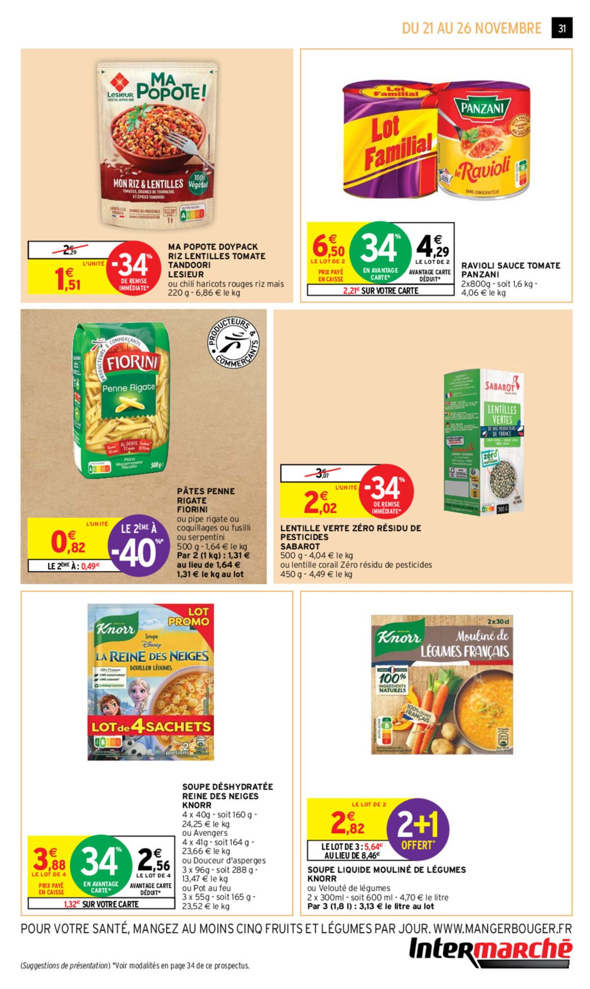 Catalogue 34% EN AVANTAGE CARTE*, page 00024