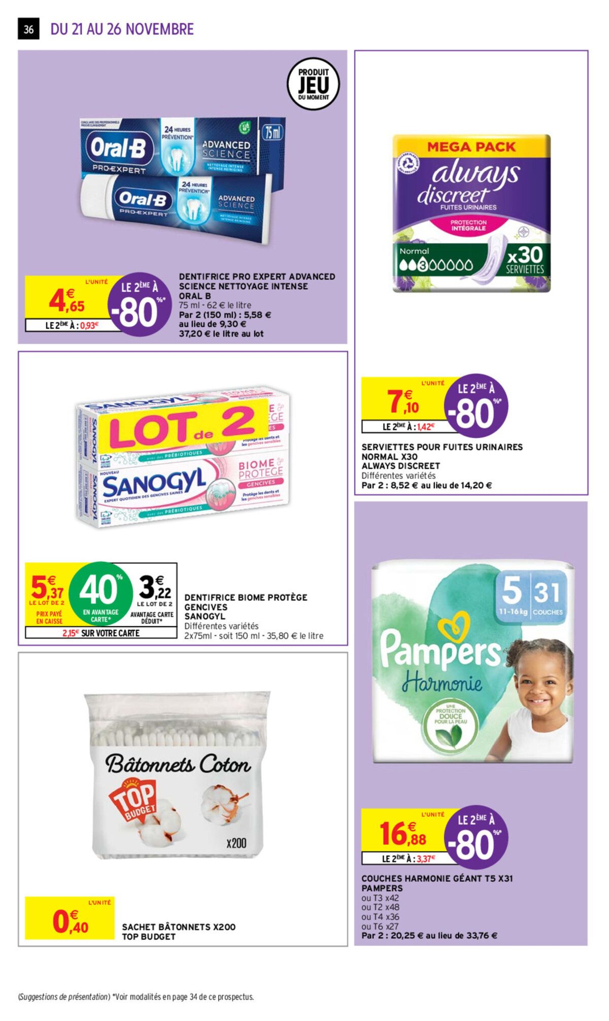 Catalogue 34% EN AVANTAGE CARTE*, page 00029