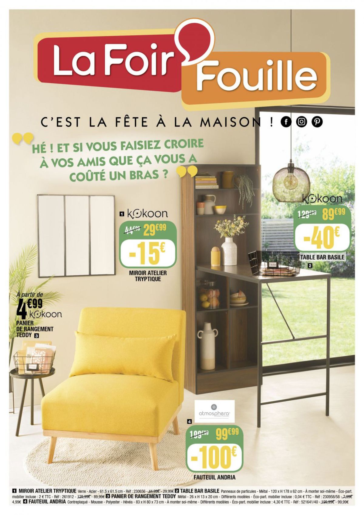 Catalogue C'est la fête à la maison !, page 00001