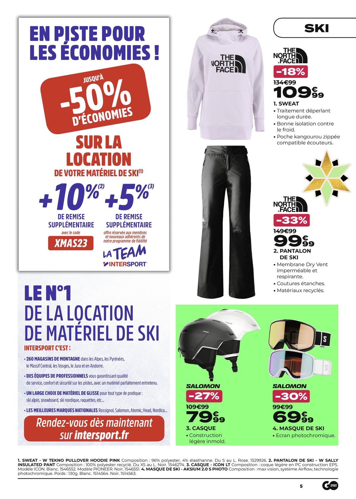 Catalogue Objectif cadeaux sportifs, page 00005