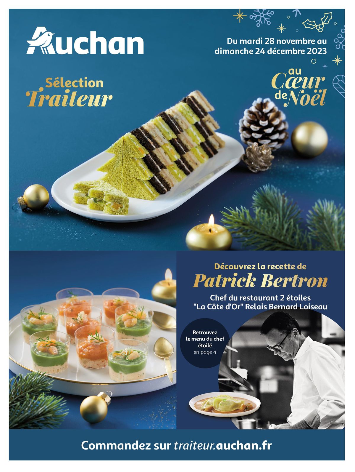 Catalogue Le Guide traiteur de Noël, page 00001