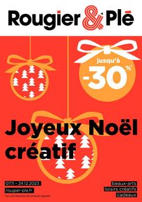 Promos de Culture et Loisirs à Toulouse | Joyeux Noël Créatif 2023 sur Rougier&Plé | 17/11/2023 - 24/12/2023