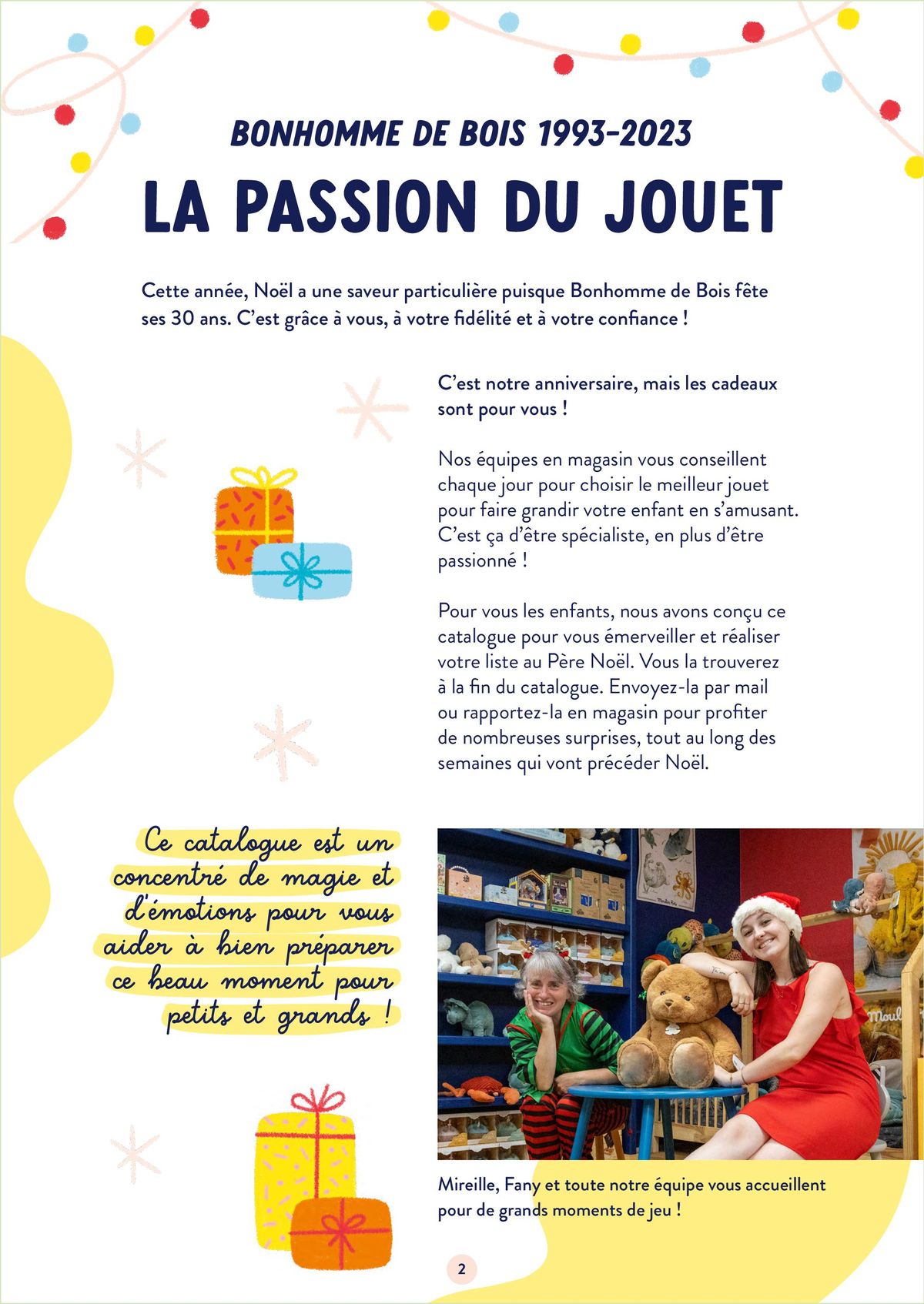 Catalogue Notre catalogue de jouets de Noël, page 00002