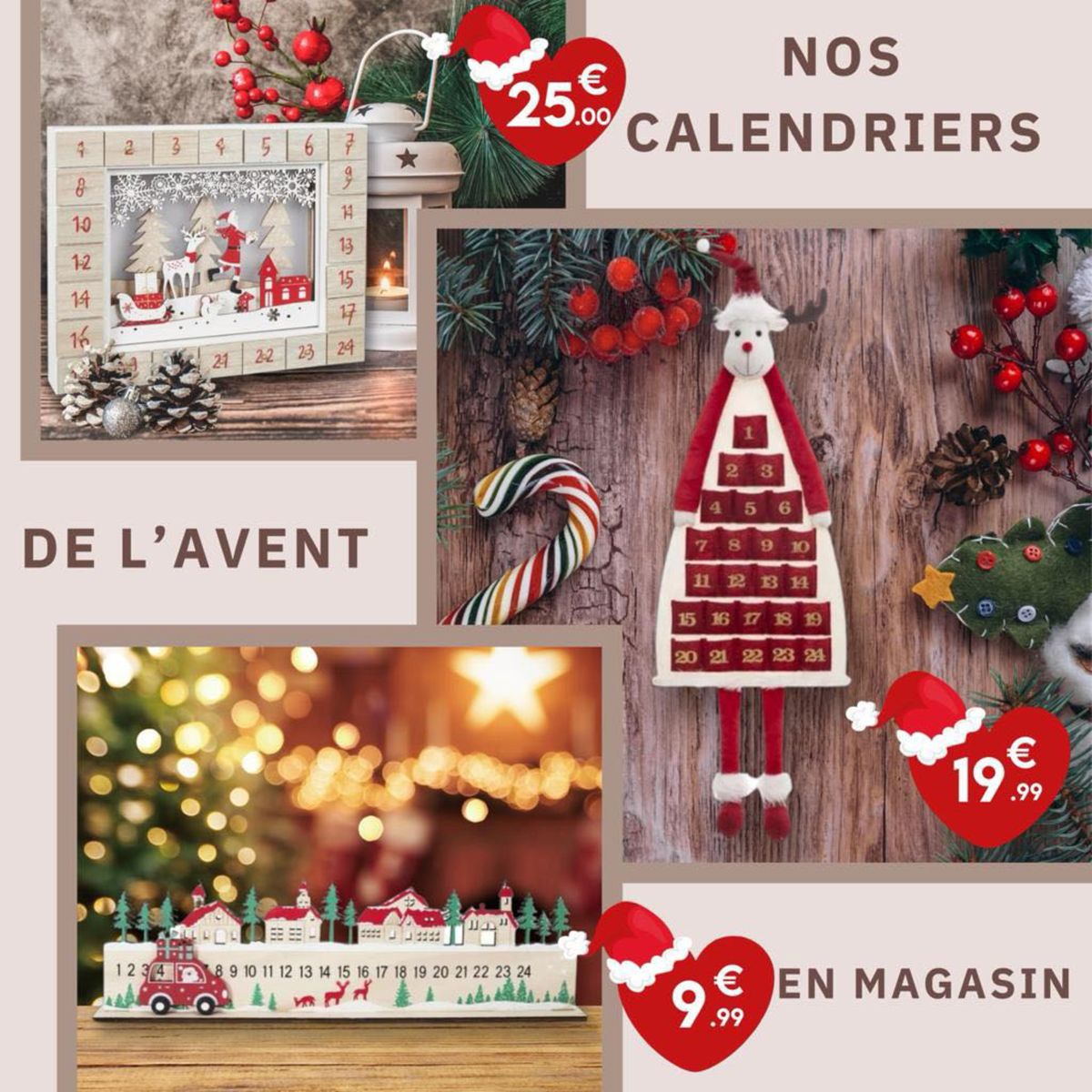 Catalogue Plongez dans la magie de Noël avec nos calendriers de l’avent, page 00001