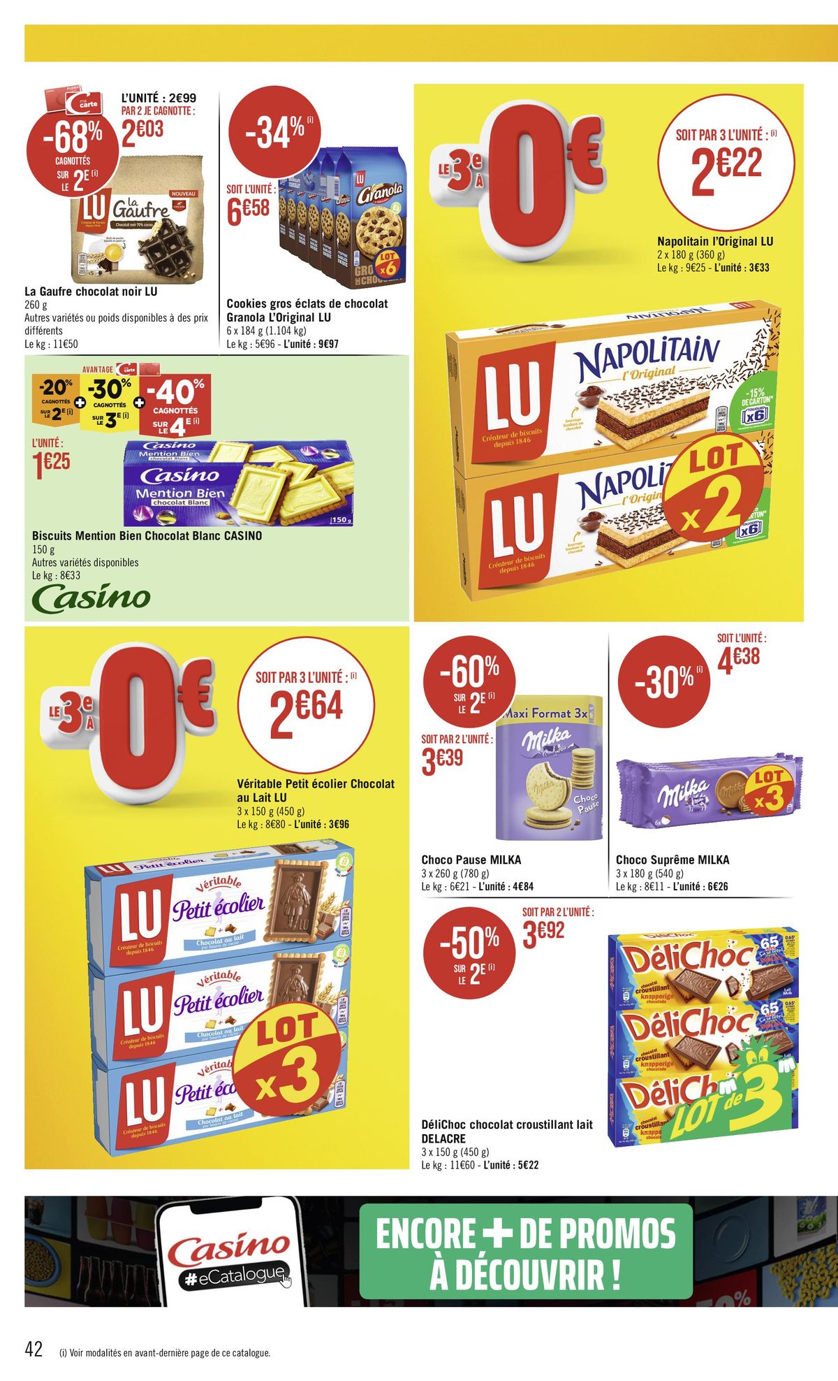 Catalogue -68 % CAGNOTTÉS SUR LE 2€, page 00042